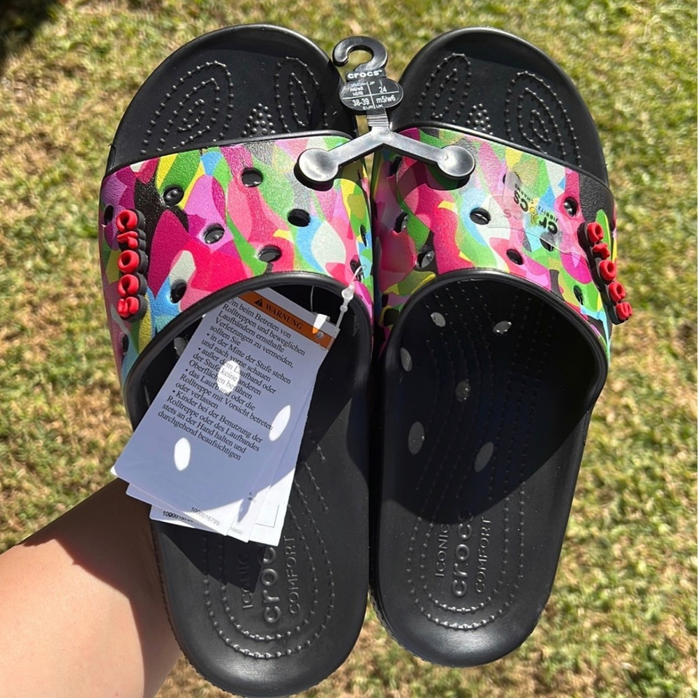 Crocs slides
